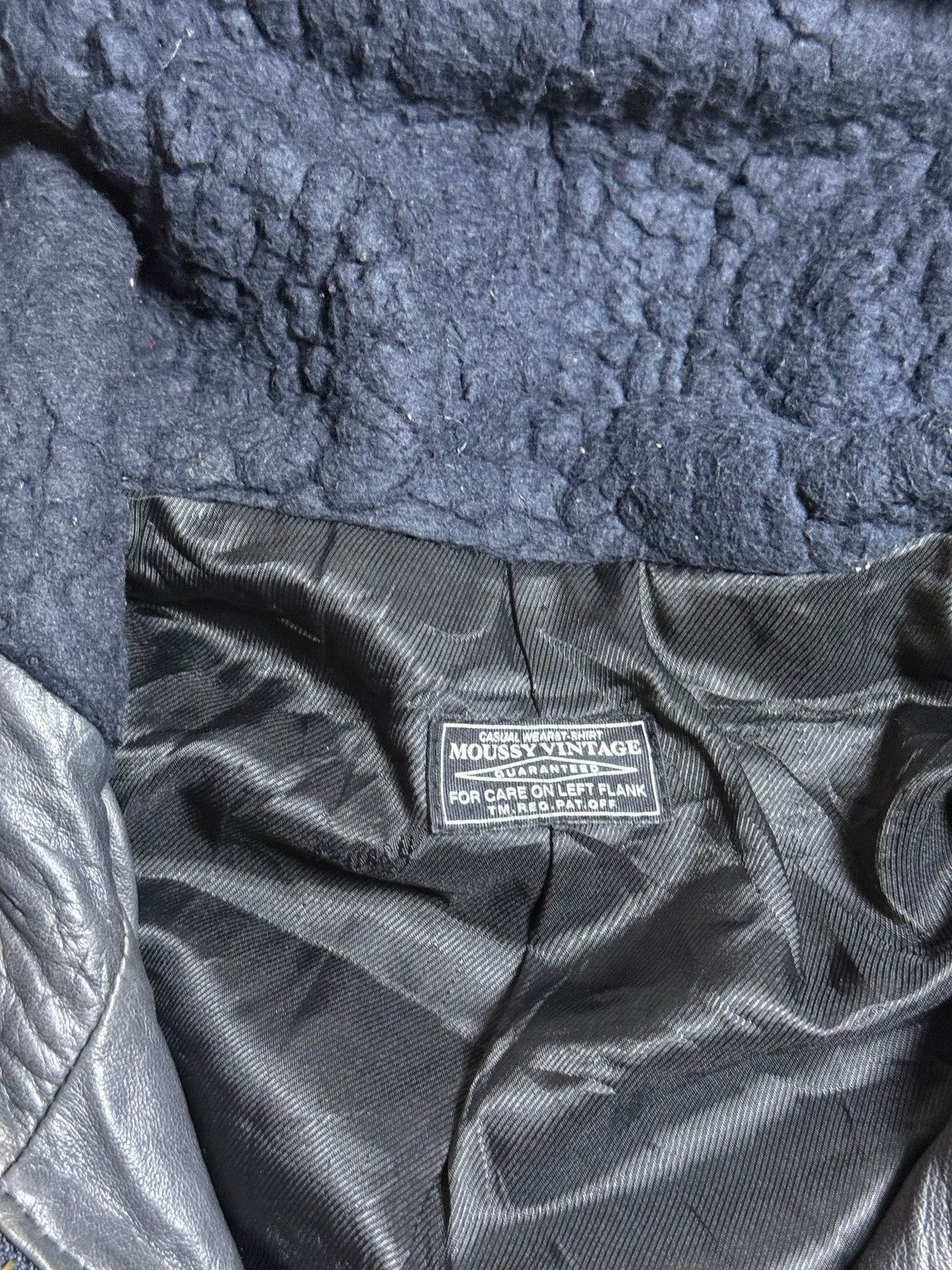 MOUSSY B2V- MOUSSY LEATHER JACKET(2)༒ Size US M / EU 48-50 / 2 - 10 Thumbnail