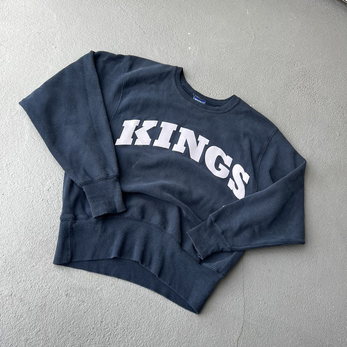 Champion × Vintage Vintage Champion Reverse Weave Kings Crewneck Sweatshirt Size M / US 6-8 / IT 42-44 - 2 Thumbnail