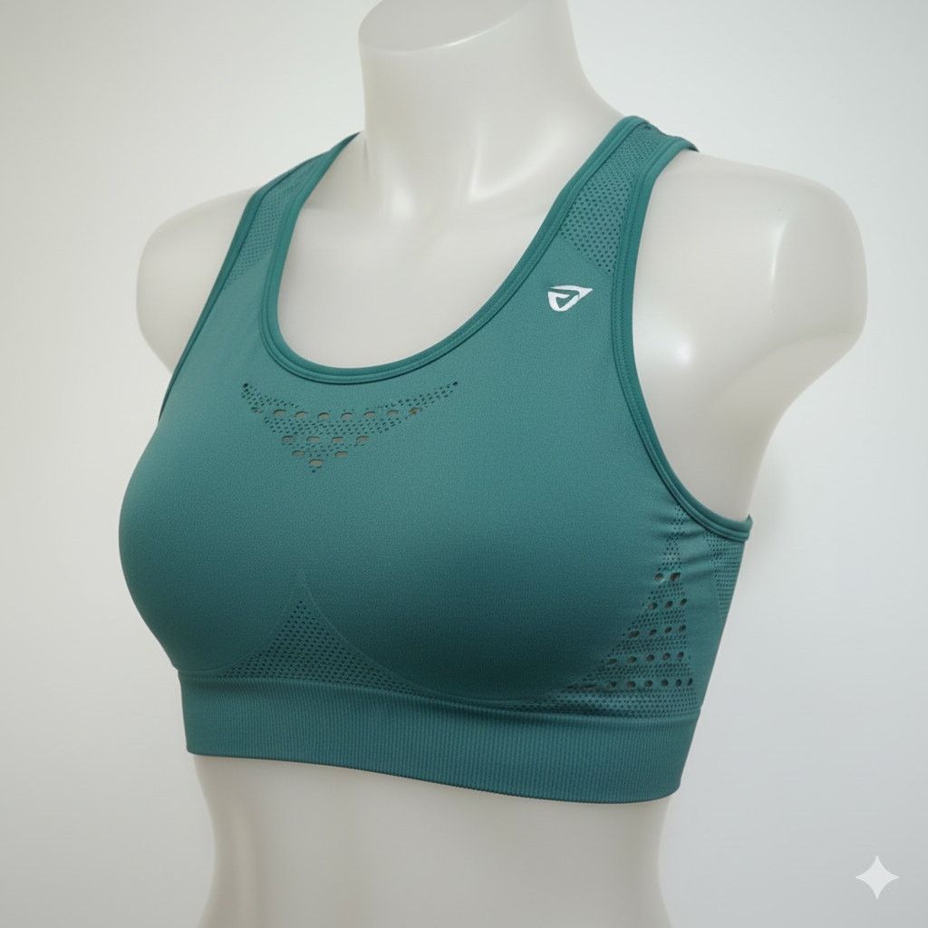 Gymshark Gymshark · Small · Adapt Ombré Seamless Sports Bra · Teal Size ONE SIZE - 1 Thumbnail