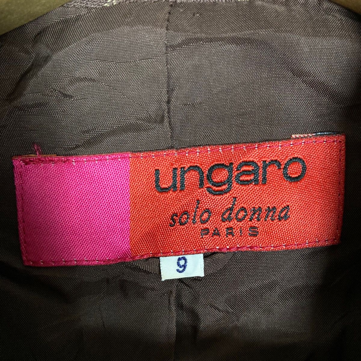 Ungaro Paris Vintage Ungaro Paris solo donna Double Breasted Medium Long Size S / US 4 / IT 40 - 5 Thumbnail