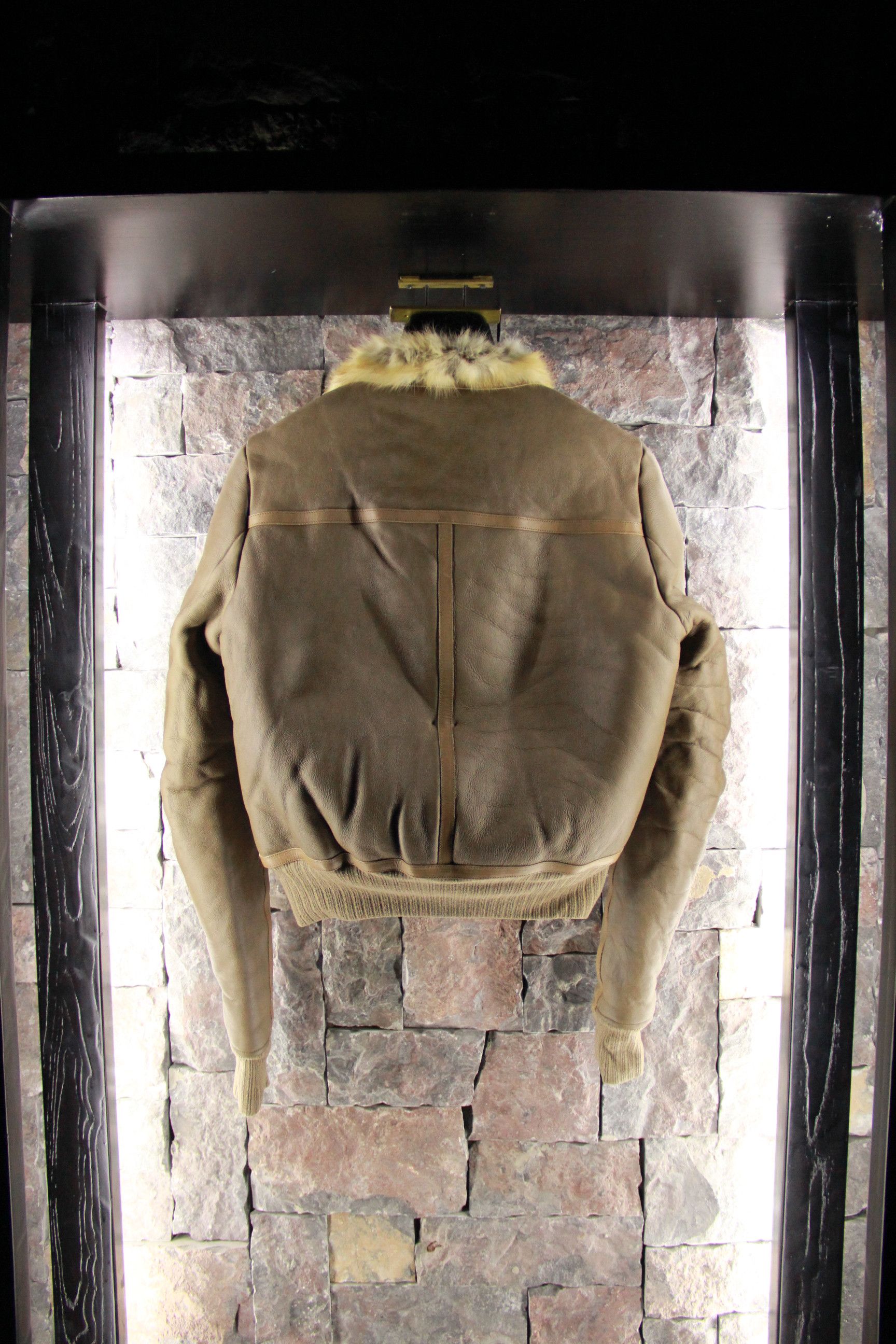 Isaac Sellam Experience Rick Owens Shearling Jacket with Sable Collar Size US M / EU 48-50 / 2 - 7 Thumbnail
