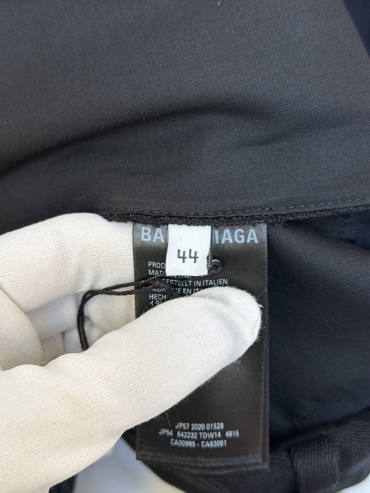 Balenciaga Balenciaga Hybrid Denim Tailored Pants Size US 28 / EU 44 - 7 Thumbnail