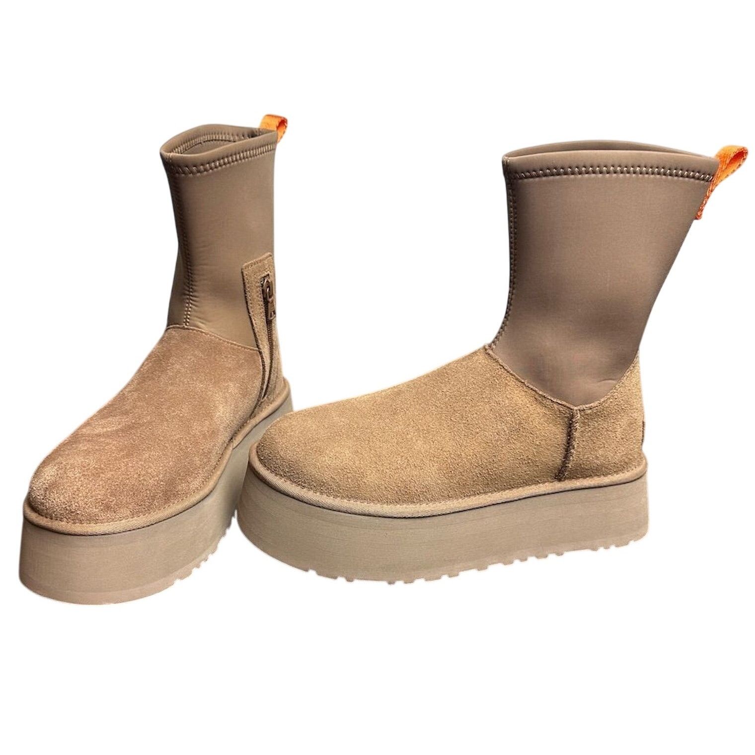 Ugg UGG Women's Ankle Booties Brown with Orange Accent Size 9 Size US 9 / IT 39 - 1 Thumbnail