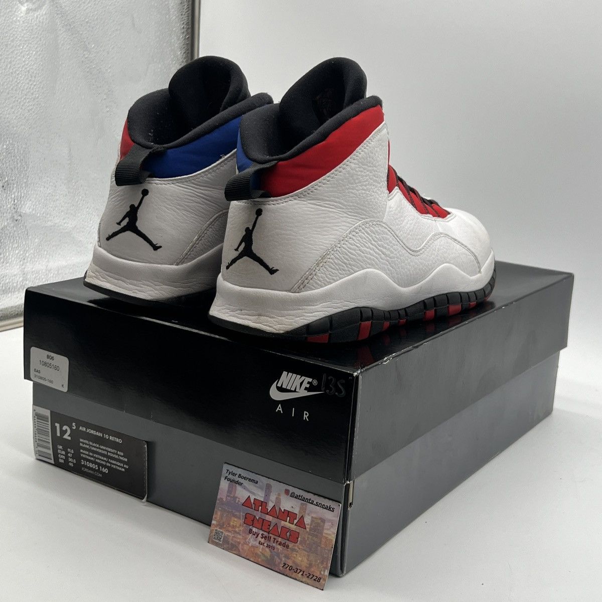 Jordan Brand Air Jordan 10 Westbrook class of 2006 Size US 12.5 / EU 45-46 - 5 Thumbnail