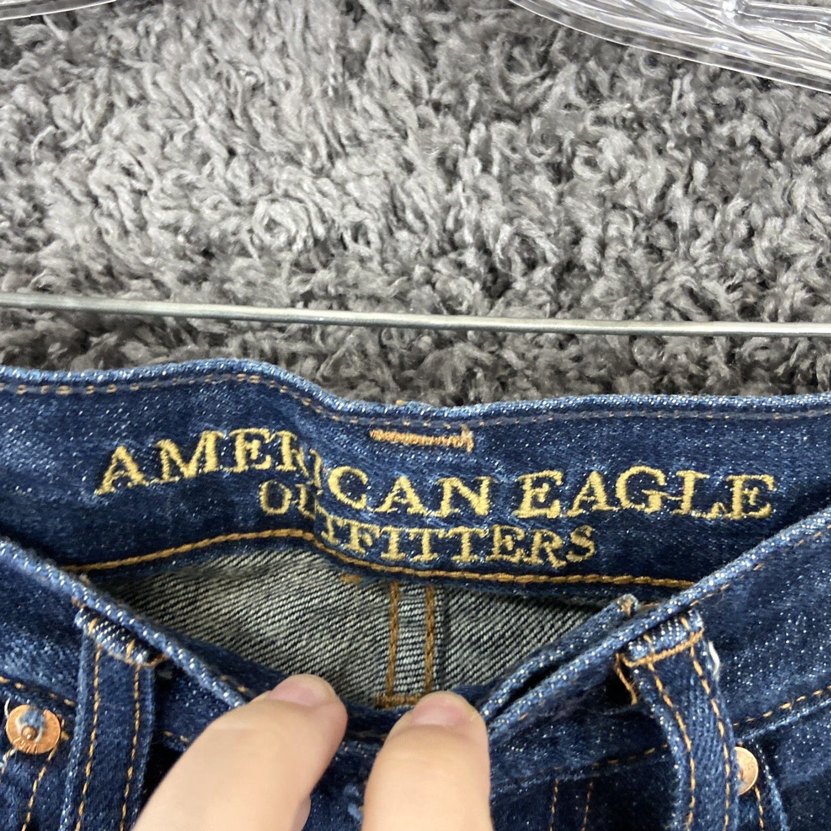 American Eagle Outfitters VINTAGE? No. American Eagle Original Taper Jeans Men 30x30 Blue Regular Tapered 30 Mens Jeans Blue Size US 30 / EU 46 - 5 Thumbnail