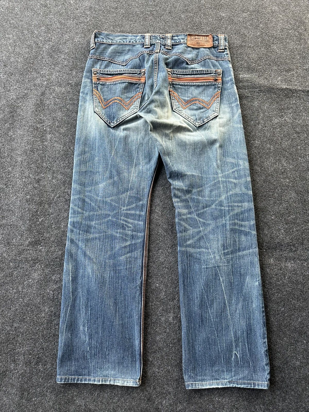 Edwin Edwin Exclusive Vintage Faded Washed Distressed Denim D187 Size US 34 / EU 50 - 5 Thumbnail