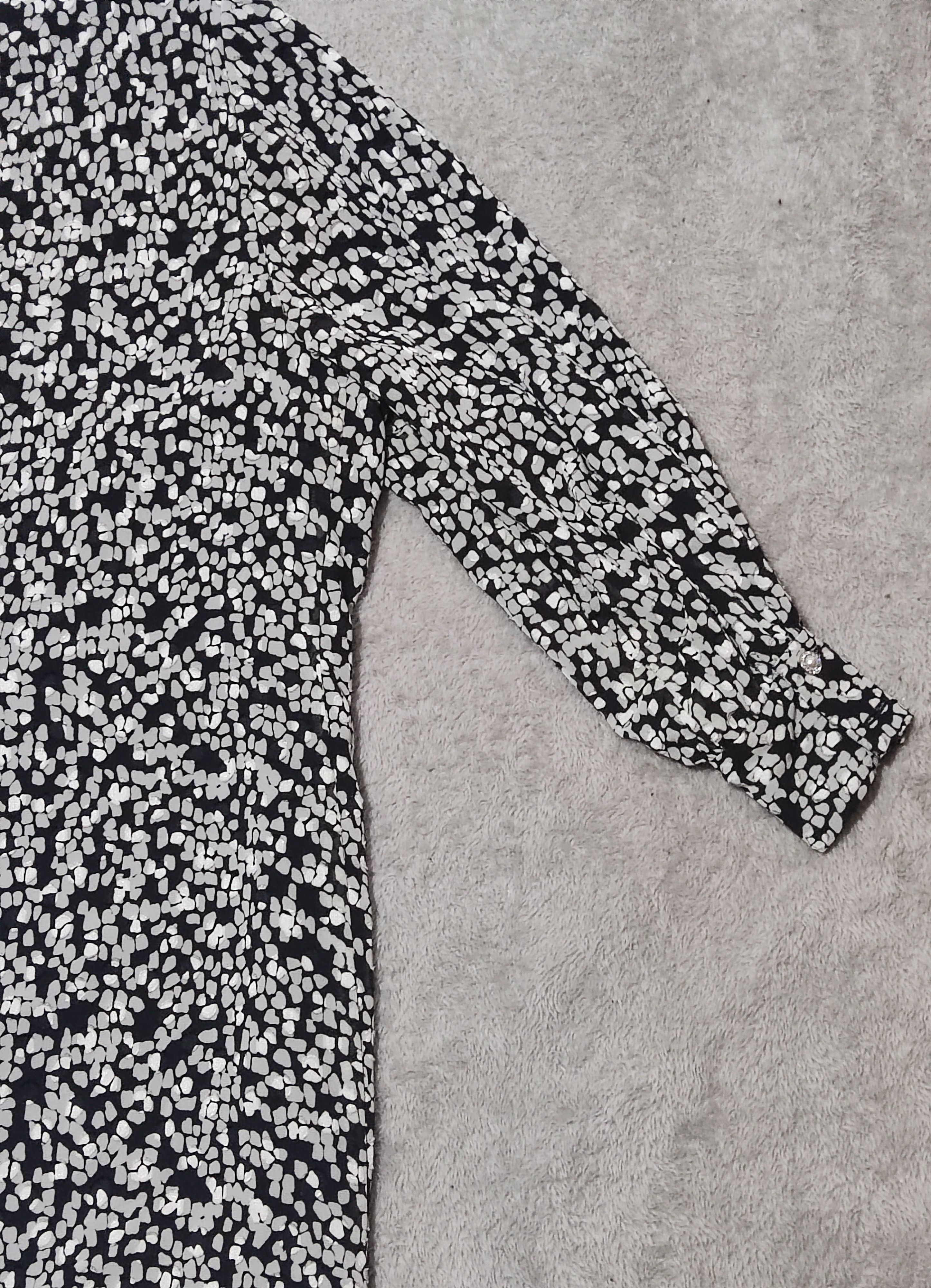 Hanae Mori Vintage Hanae Mori Boutique 1980s Abstract Print Dress Size M / US 6-8 / IT 42-44 - 11 Thumbnail