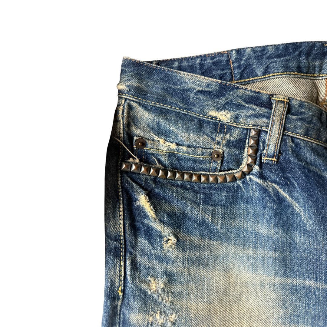 Hysteric Glamour Hysteric Glamour Metal Warrior Studded Denim Size US 32 / EU 48 - 3 Thumbnail
