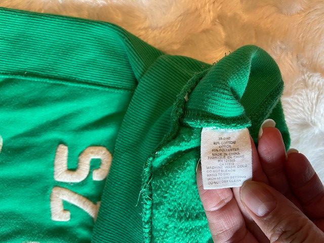Garage Garage Green Hoodie Size Ladies Junior XS Size XS / US 0-2 / IT 36-38 - 5 Thumbnail