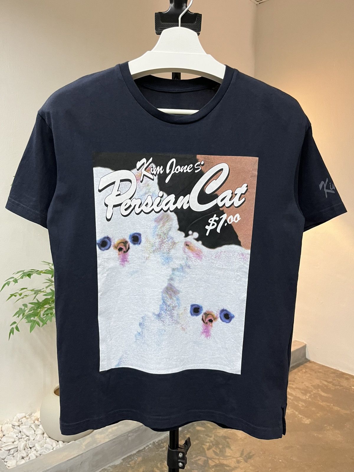 Kim Jones X GU SS18 “Persian Cat” Collaboration Tee Unworn