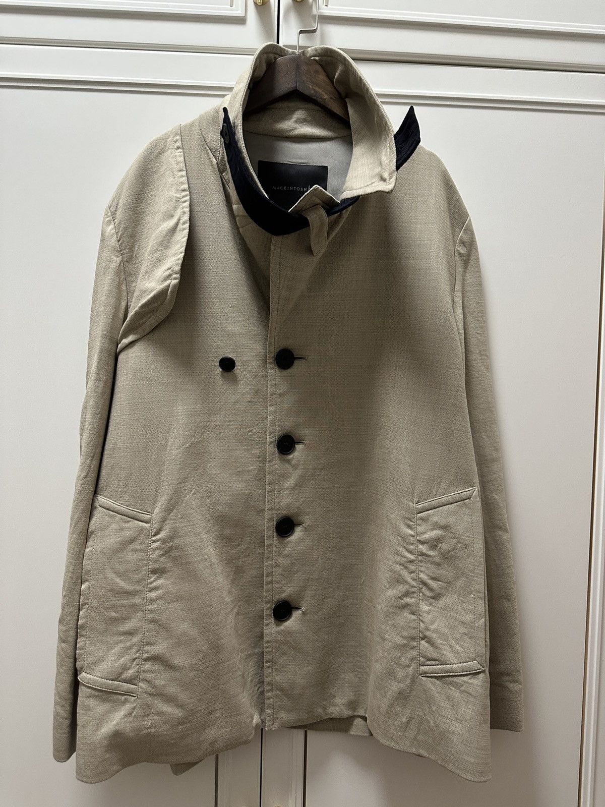 Kiko Kostadinov × Mackintosh kiko kostadinov mackintosh 0003 off white Blazer Jacket Size US M / EU 48-50 / 2 - 2 Thumbnail