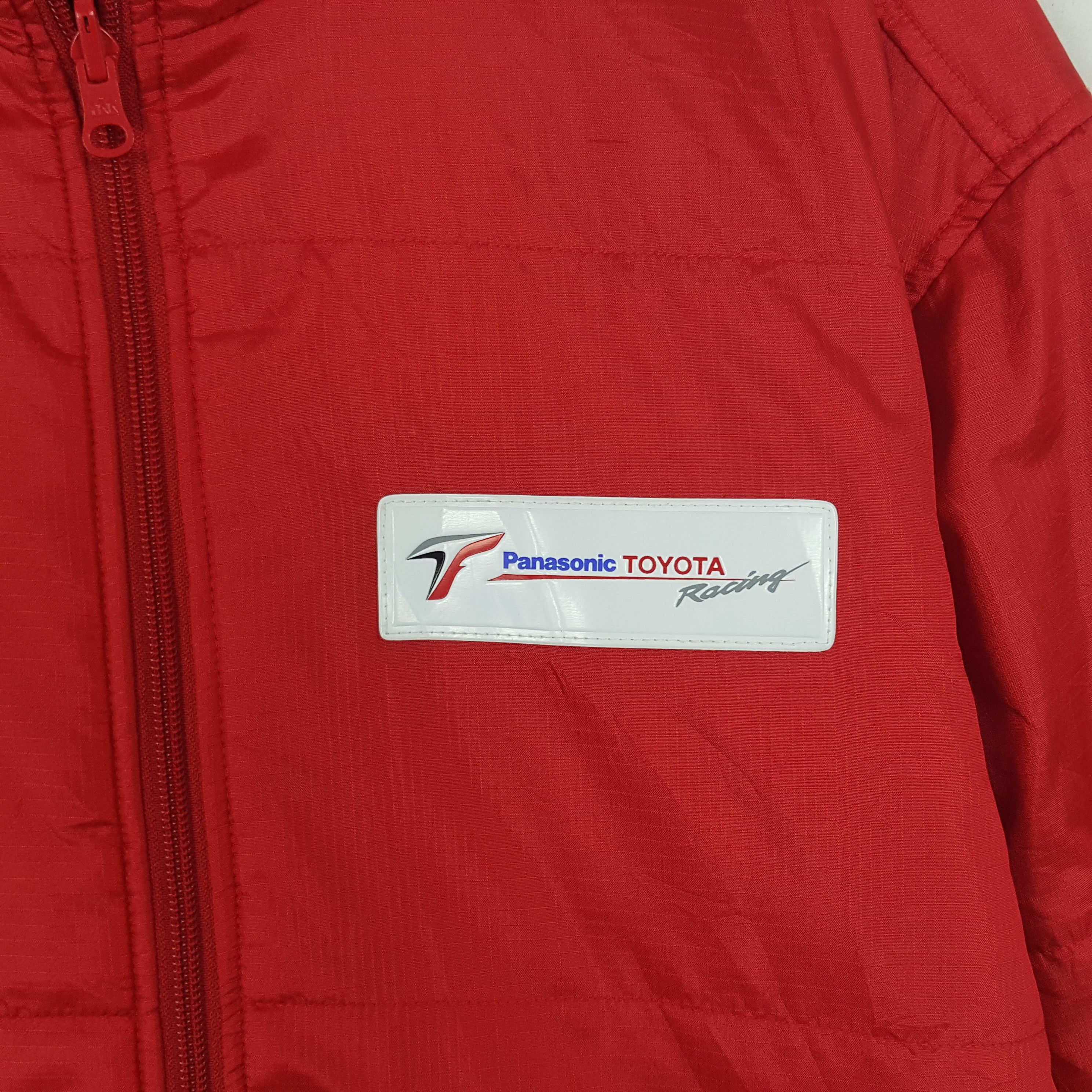 Japanese Brand × Vintage Vintage Panasonic Toyota Racing Zipper Jacket Size US L / EU 52-54 / 3 - 4 Thumbnail