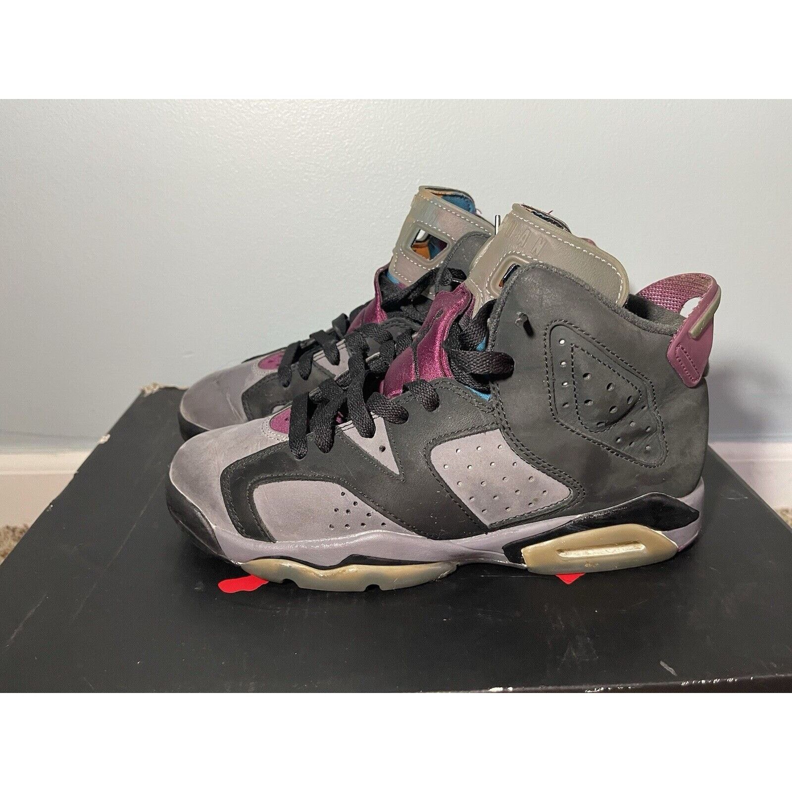 Jordan Brand Nike Air Jordan 6 Retro Size 5Y Black Bordeaux CT8529 063 Size US 5 / EU 37 - 1 Thumbnail