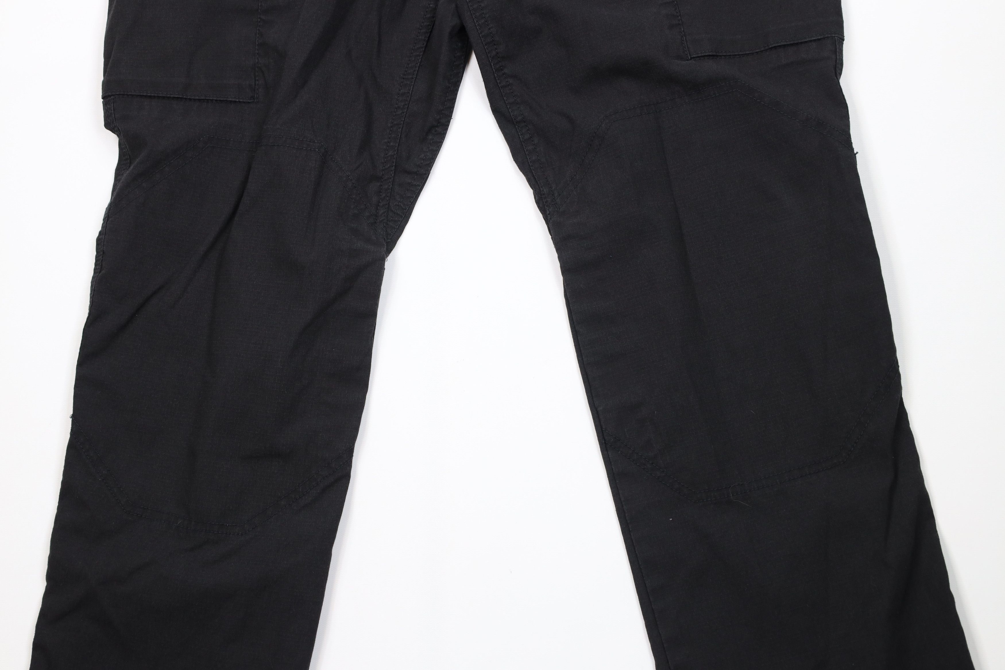 Vintage Vintage Y2K Streetwear Tactical Wide Leg Cargo Pants Black Size US 36 / EU 52 - 3 Thumbnail
