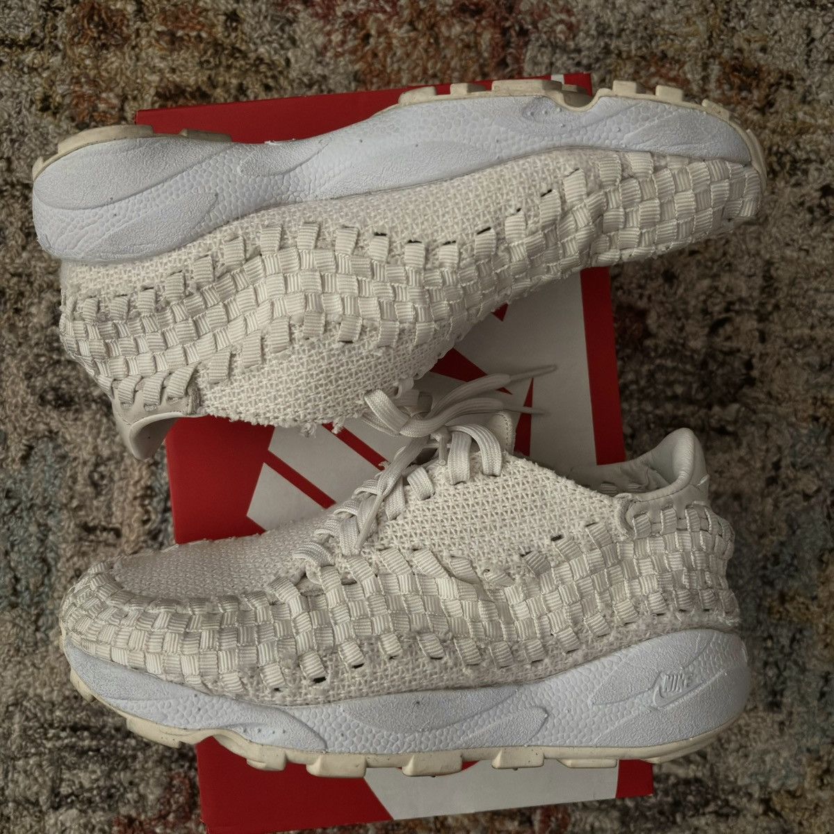 Nike SS23 Air Footscape Woven magista phantom light bone Size US 6 / IT 36 - 6 Thumbnail