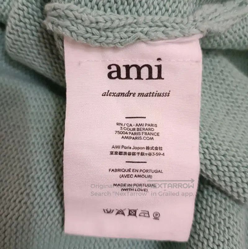 AMI AMI Green Cotton Women's Cardigan . Size M / US 6-8 / IT 42-44 - 6 Thumbnail
