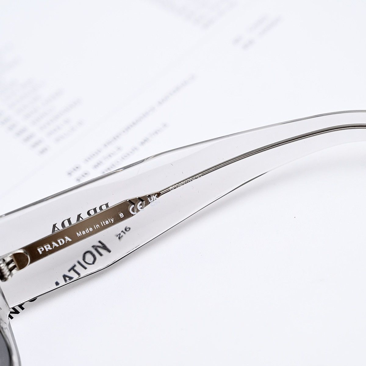 Prada PRADA 0PR 06YS SUNGLASSES Size ONE SIZE - 6 Thumbnail