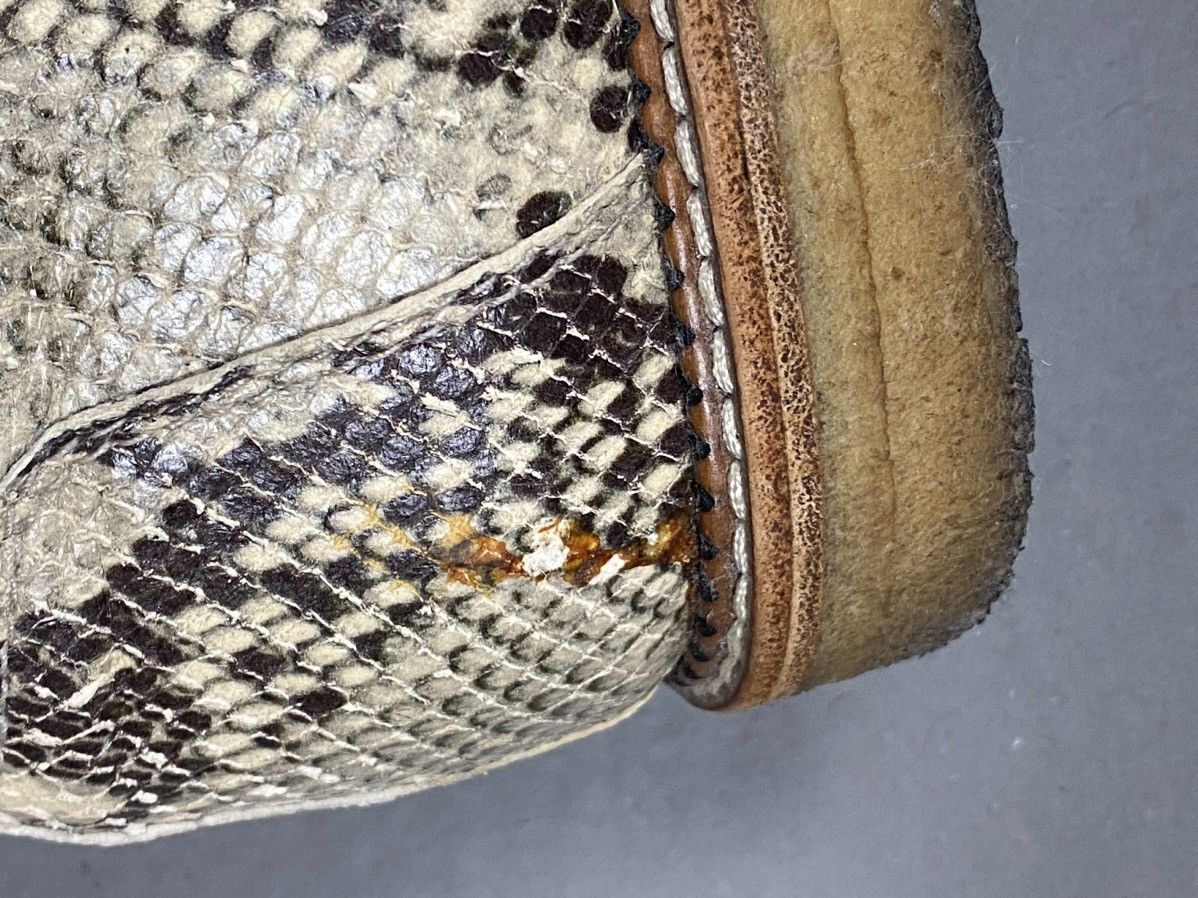 Maison Margiela Margiels snake skin leather boots Size US 7 / IT 37 - 9 Thumbnail