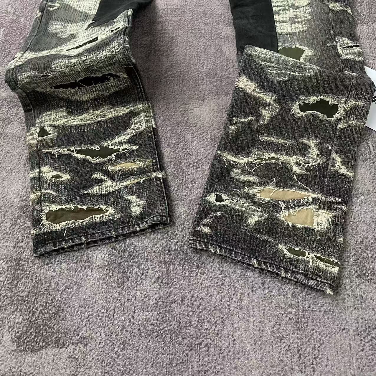 Givenchy Givenchy Matthew Williams Distressed Moleskin Boro Denim Size US 30 / EU 46 - 5 Thumbnail