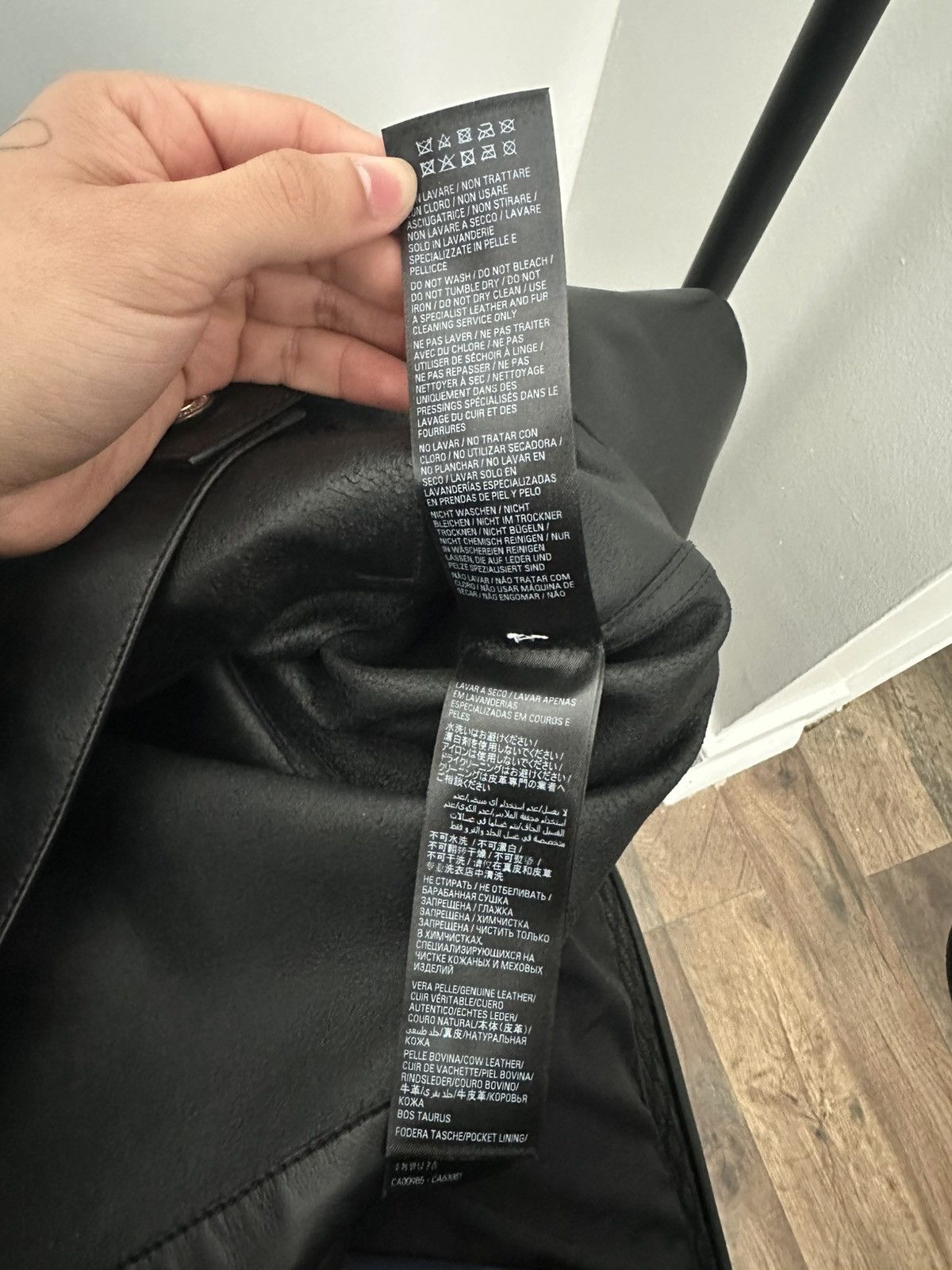 Balenciaga Balenciaga Leather Jacket Size US S / EU 44-46 / 1 - 5 Thumbnail