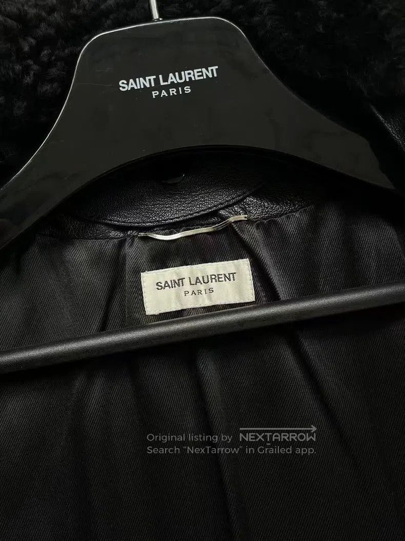 Saint Laurent Paris Saint Laurent Paris Shearling and Leather Hybrid Jacket Size US M / EU 48-50 / 2 - 5 Thumbnail