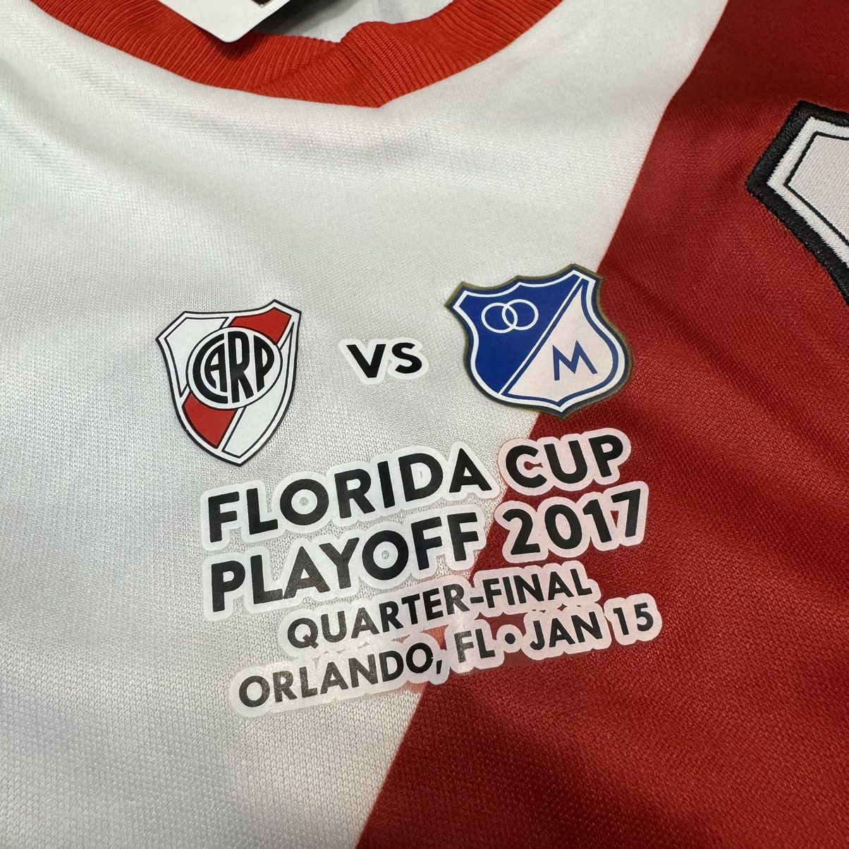 Adidas River plate 2017 Florida cup #13 Alario (bnwt) Size US M / EU 48-50 / 2 - 5 Thumbnail