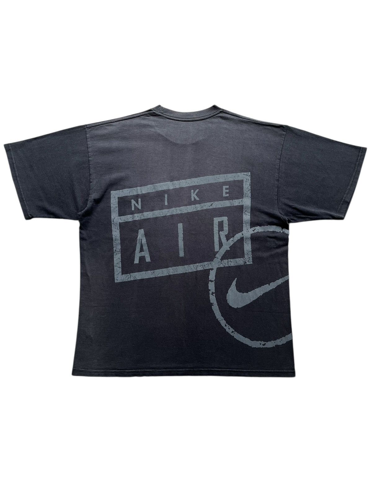 Nike ⚠️ SUN FADED⚠️ Vintage 90’s NIKE Embroidered Logo T-Shirt Size US L / EU 52-54 / 3 - 3 Thumbnail