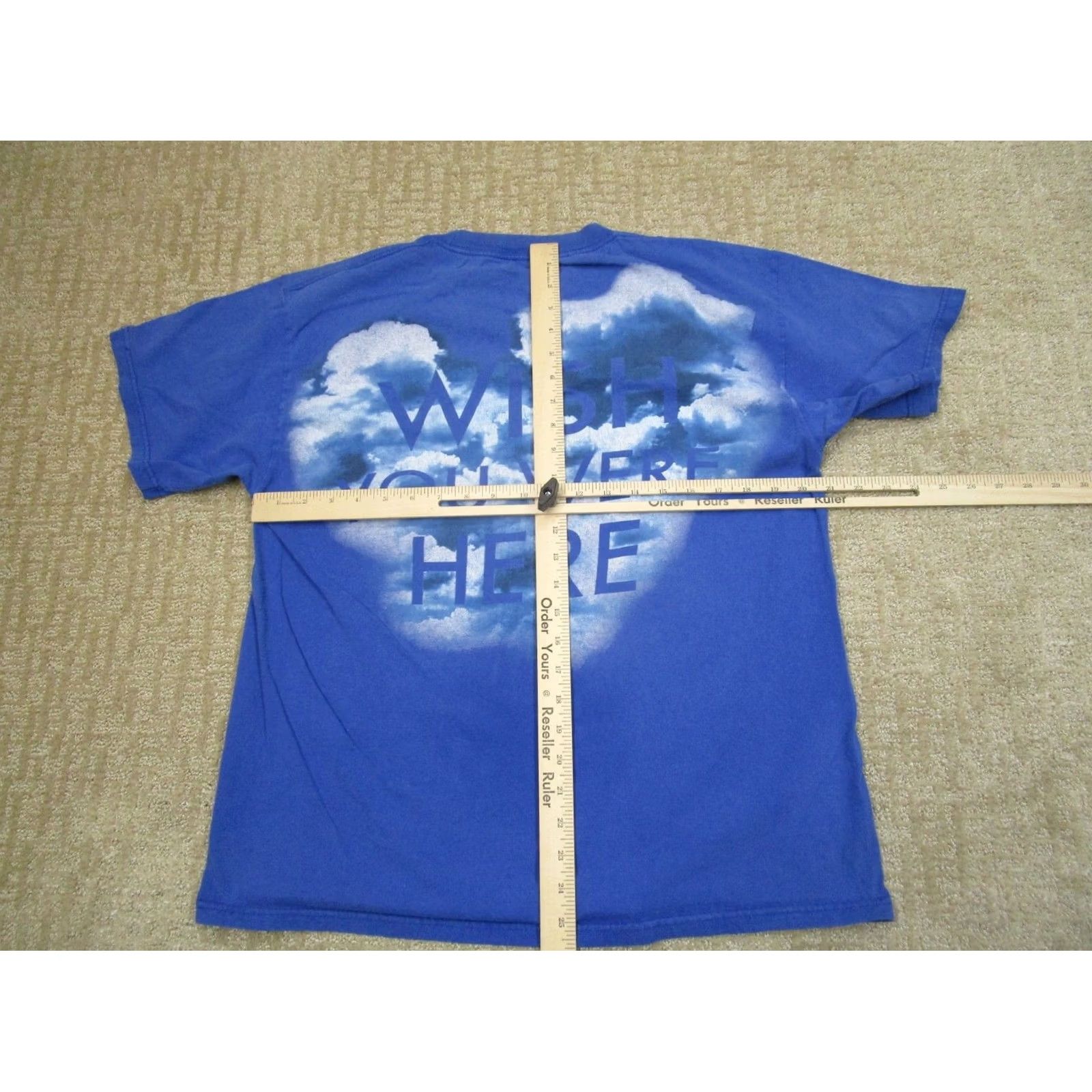 Vintage Vintage Pink Floyd Shirt Men L Blue Rock Wish You Were Here Shine On Y2K Size US L / EU 52-54 / 3 - 6 Thumbnail