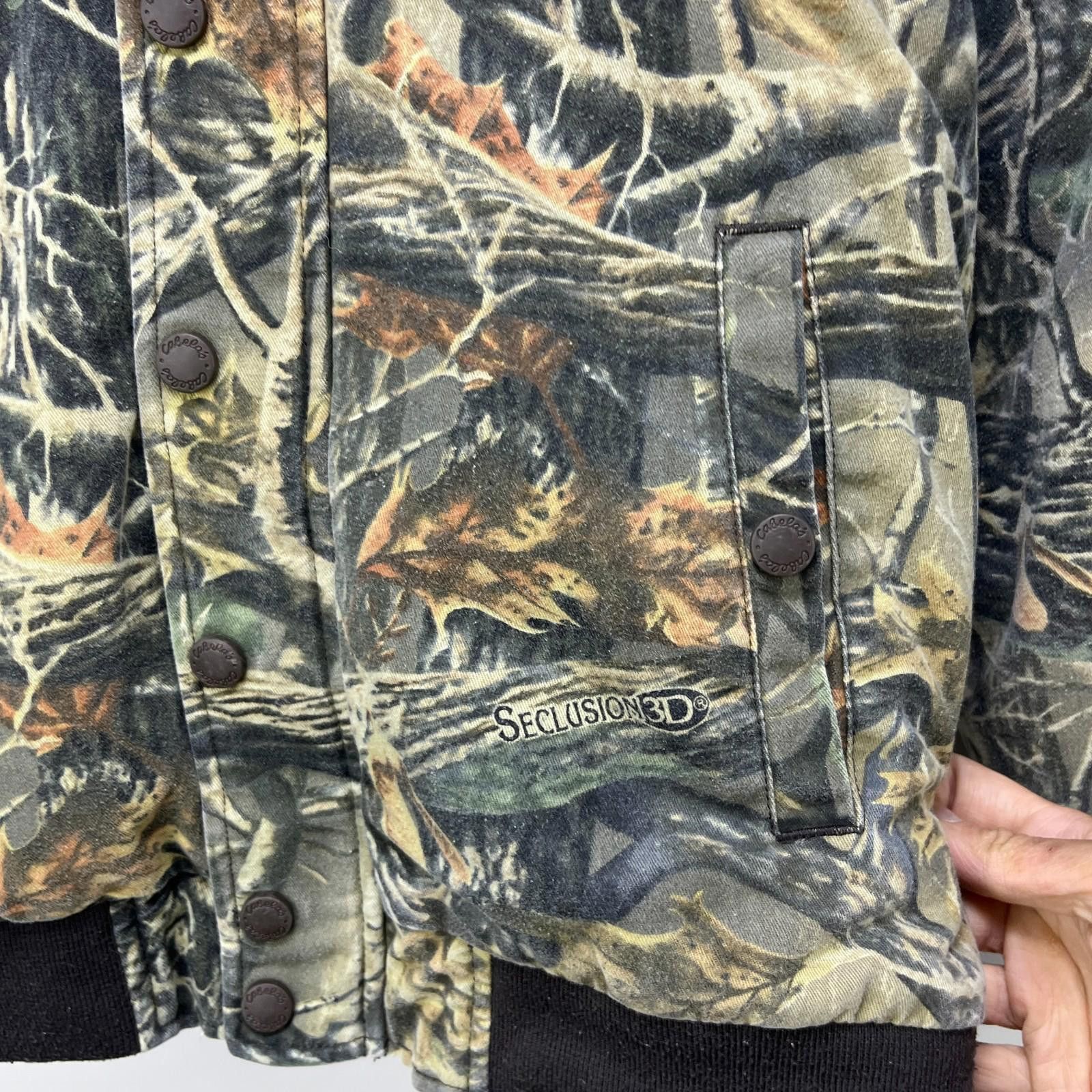 Cabelas Vintage Cabelas Realtree Camo Jacket Youth Large Size ONE SIZE - 3 Thumbnail