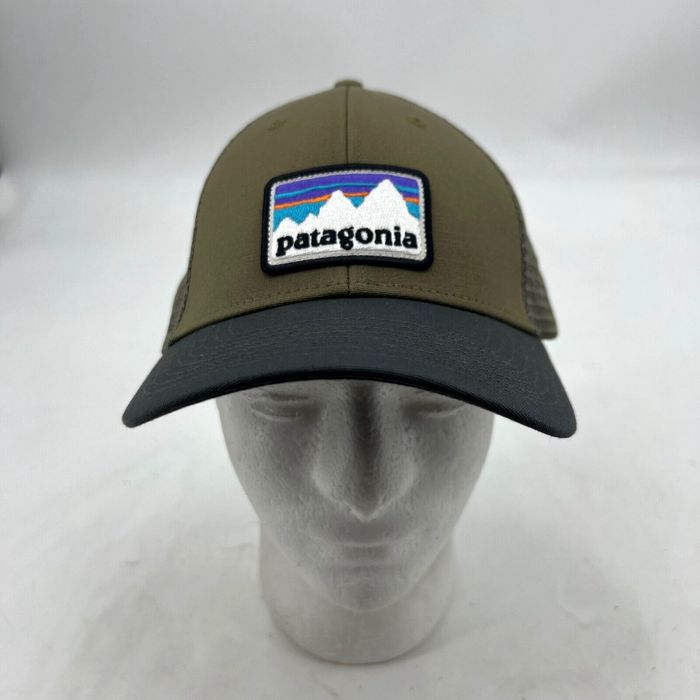 Patagonia Patagonia Hat Mens Snapback Green Mountain Logo Mesh
