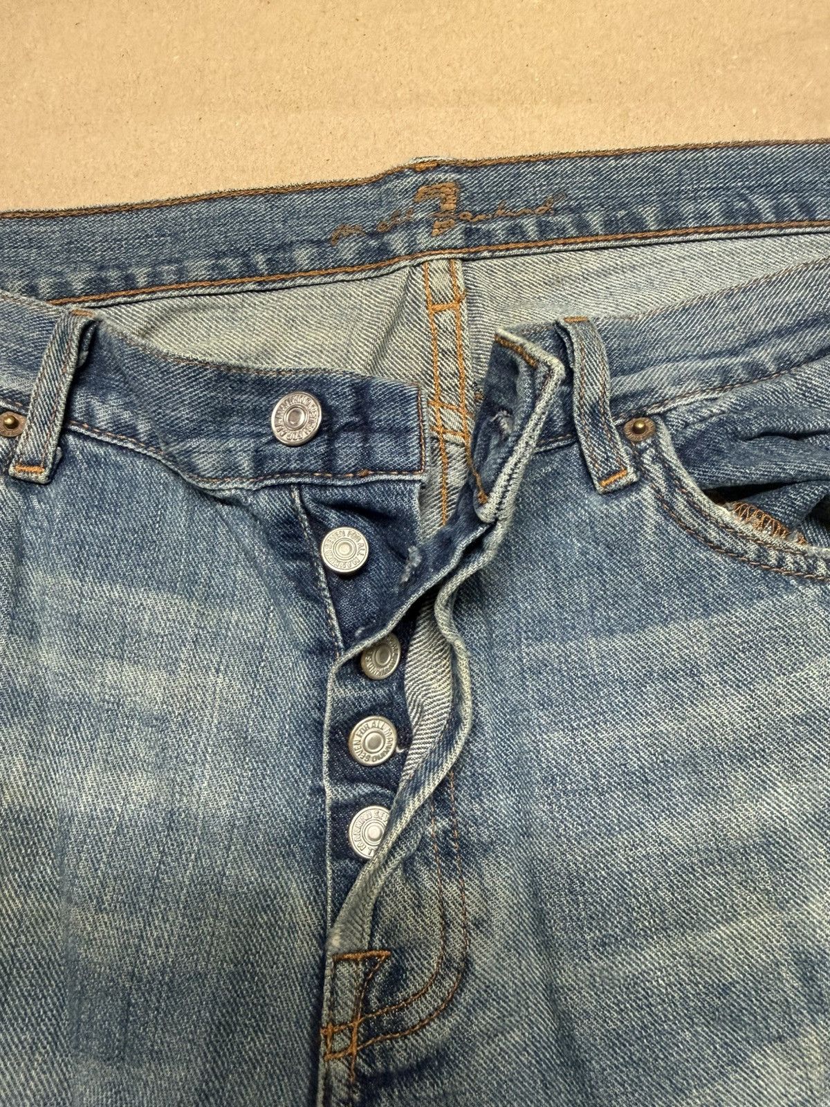 7 For All Mankind Seven 7 For All Mankind Bootcut Jeans Men’s 36 x 33 Rare! Size US 36 / EU 52 - 4 Thumbnail