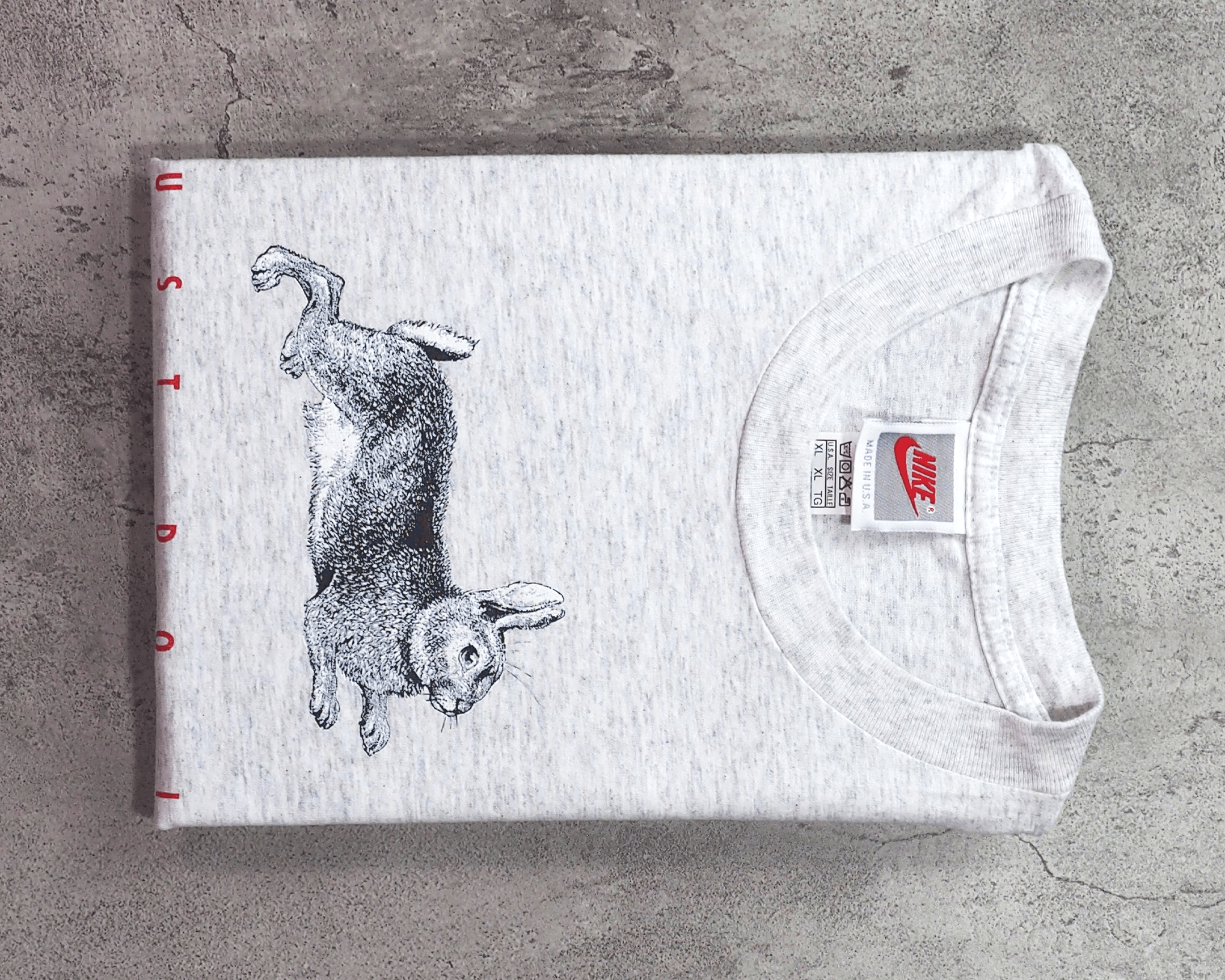 Nike Vintage Nike Rabbit & Turtle Just Do It Shirt XL Size US XL / EU 56 / 4 - 6 Thumbnail