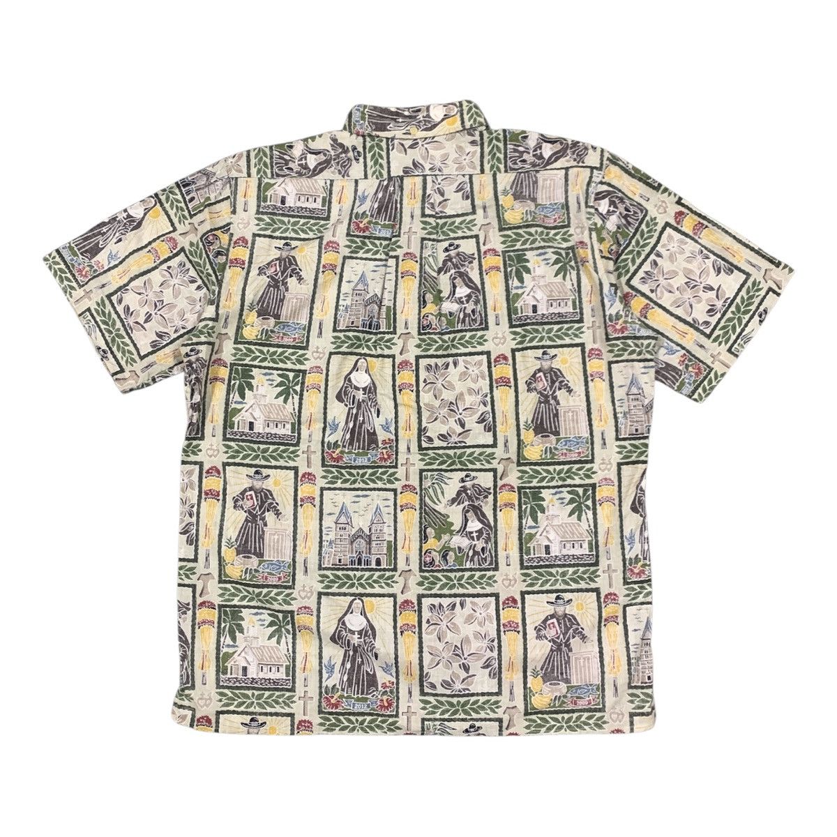 Reyn Spooner Reyn Spooner Dietrich Varez Father Damien Hawaiian Shirt Size US M / EU 48-50 / 2 - 5 Thumbnail
