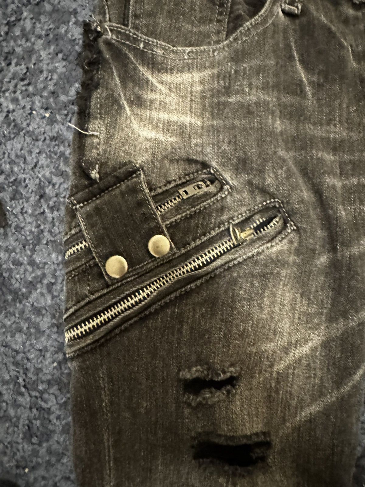Le Grande Bleu (L.G.B.) LGB Le grande Bleu Archive Ripped Pants Size US 28 / EU 44 - 8 Thumbnail