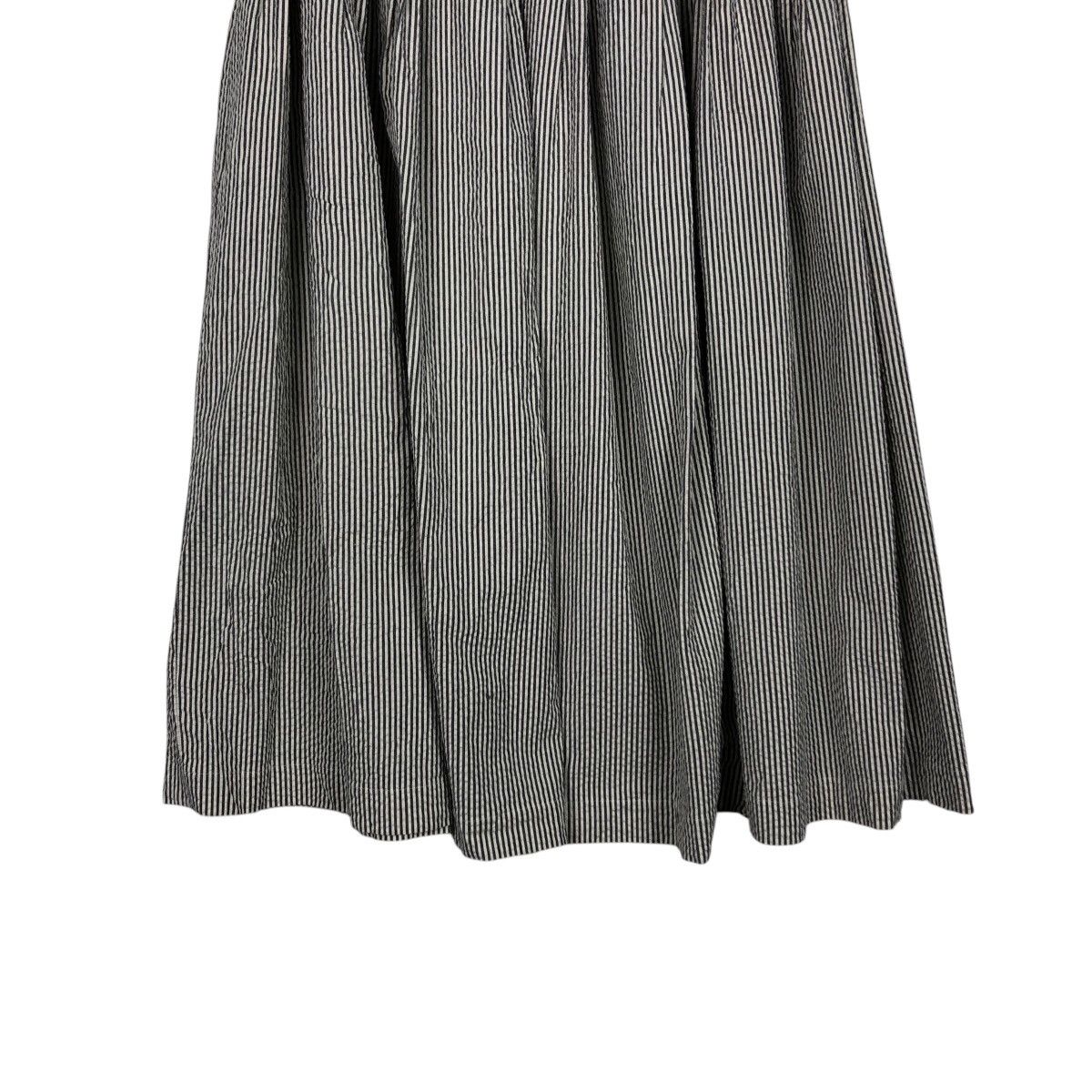 Issey Miyake 📌Vintage Hickory Chore Worker Skirt Mademoiselle Non Non Size 28" / US 6 / IT 42 - 12 Thumbnail