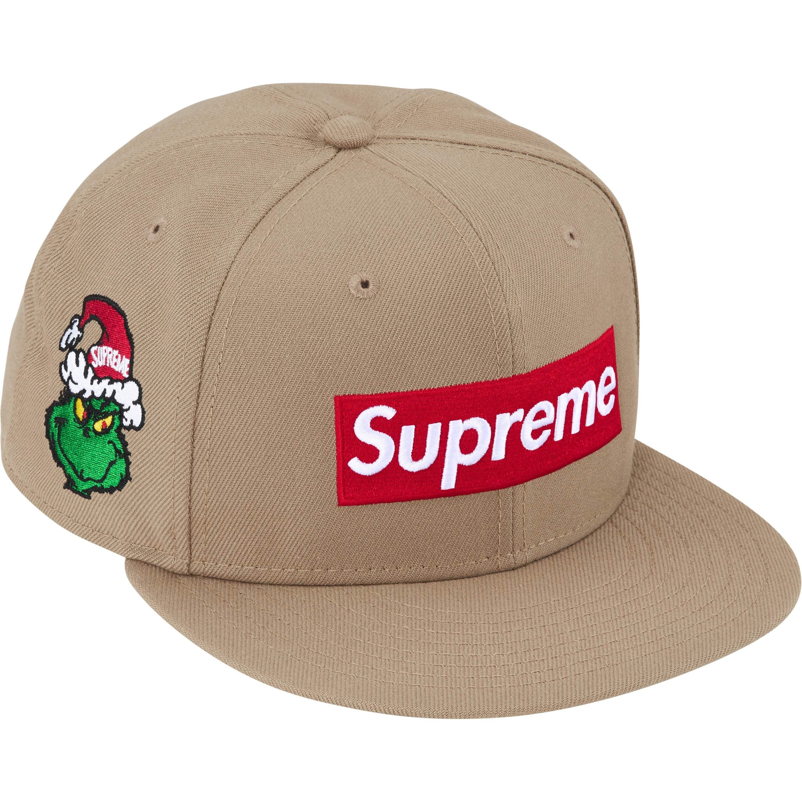 Supreme Supreme Grinch Box Logo New Era 59Fifty Fitted Cap Size ONE SIZE - 1 Thumbnail