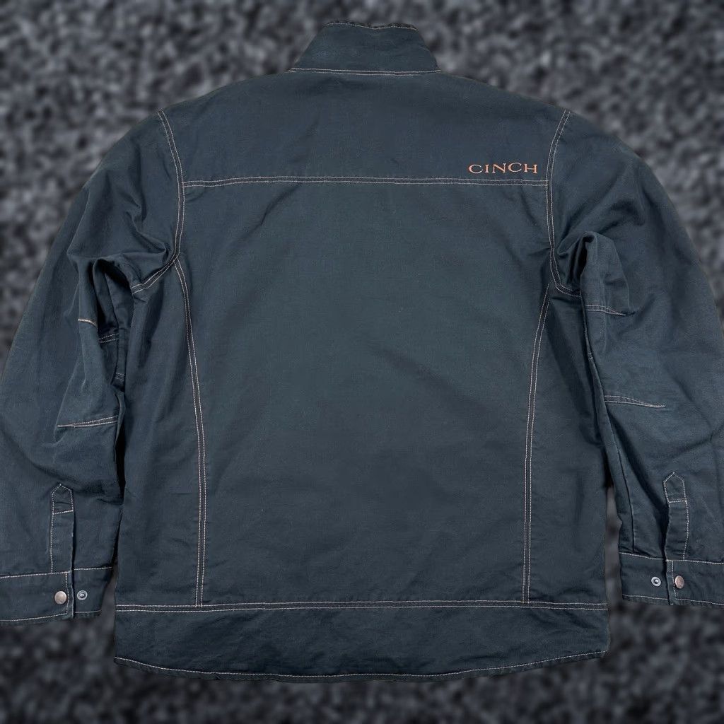 **Cinch Twill Canvas Mens Black XL Bomber Jacket Western Workwear** User: **Cinch Twill Canvas Mens Black XL Bomber Jacket**