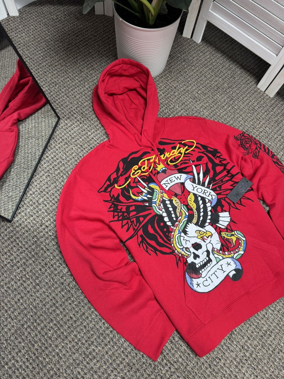 Ed Hardy Men’s Hoodie Ed Hardy Rare Casual Size US XL / EU 56 / 4 - 2 Thumbnail