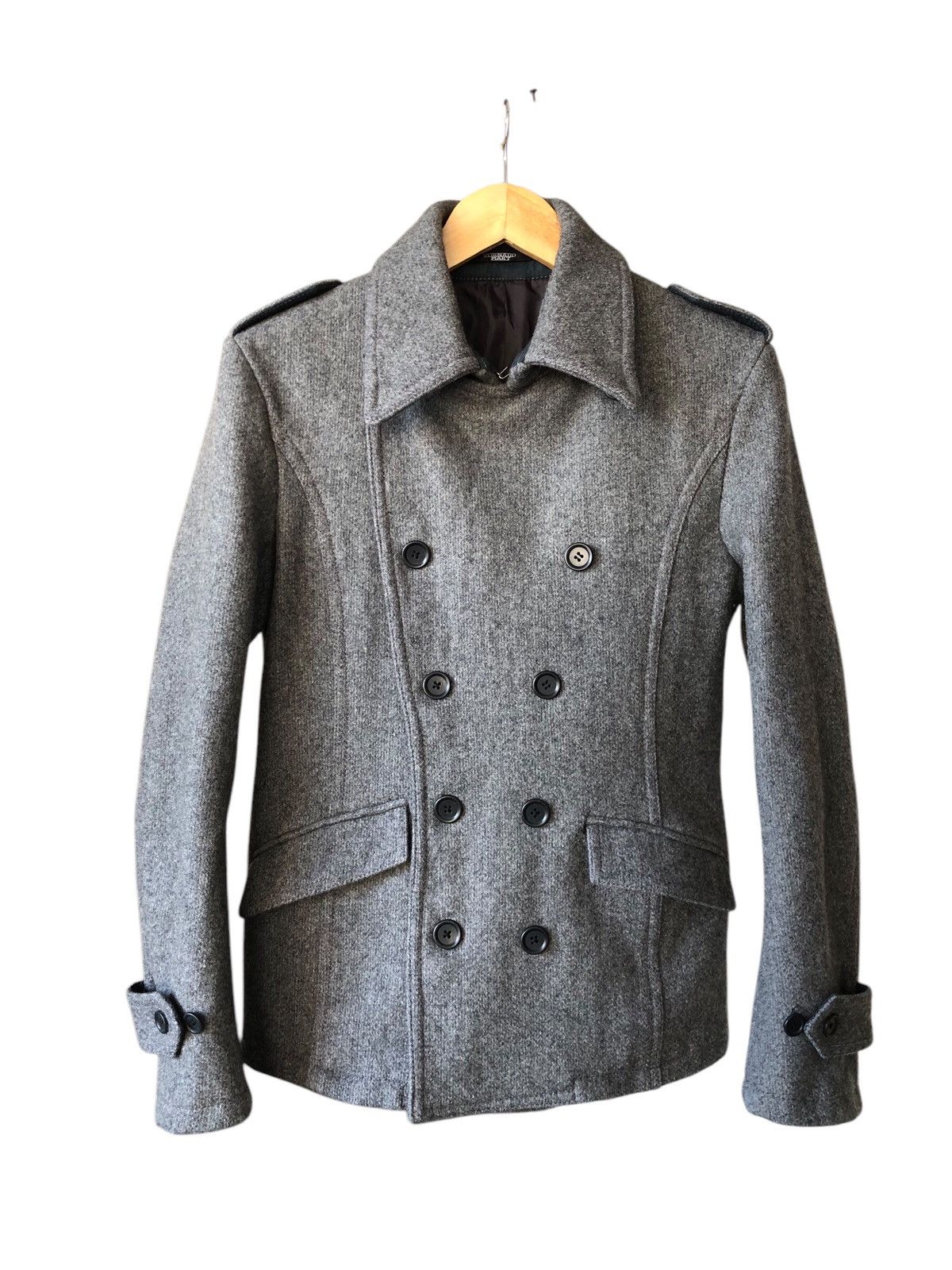 If Six Was Nine Tornado Mart Japan Double Collar Wool Jacket Size M / US 6-8 / IT 42-44 - 2 Thumbnail