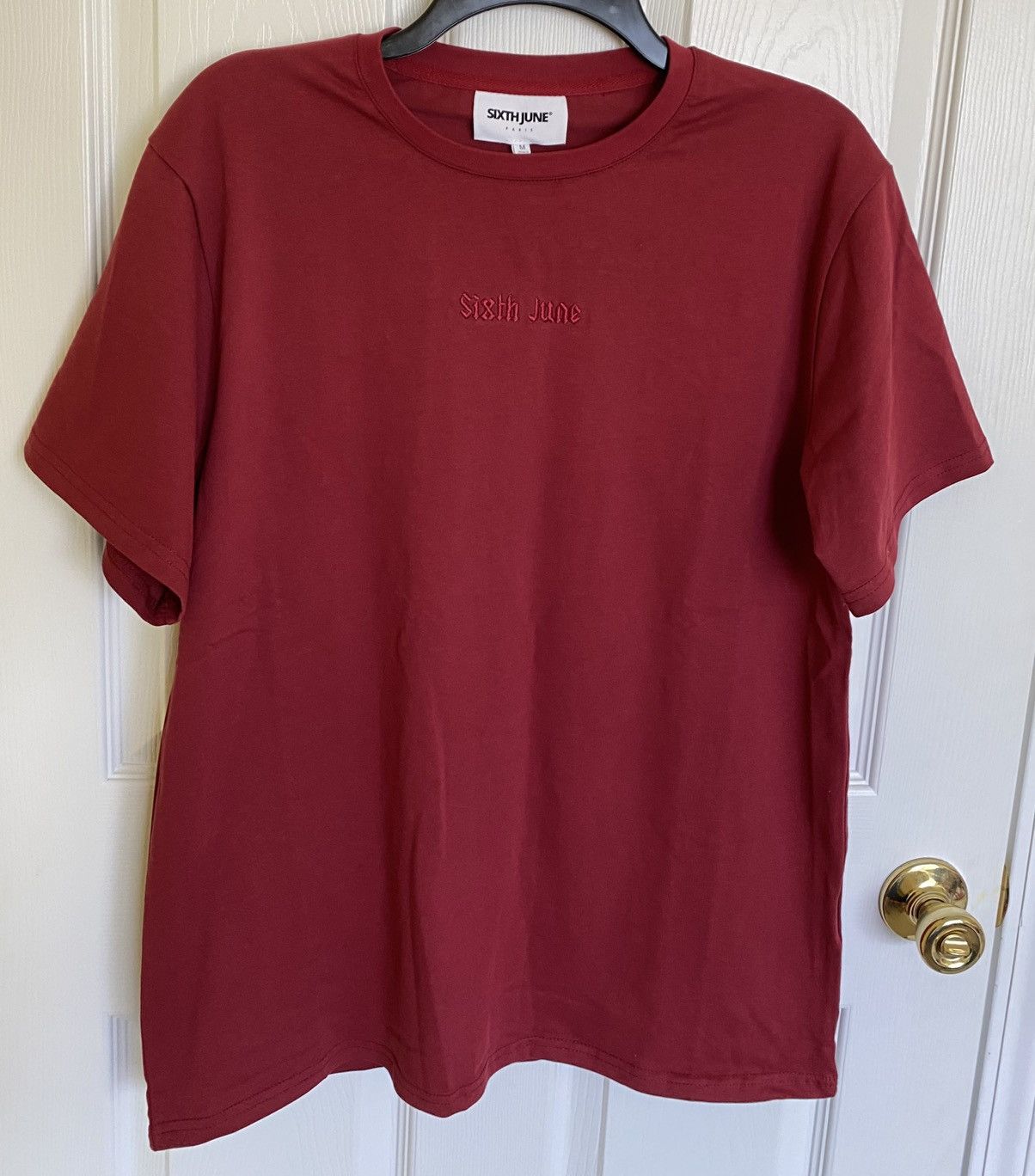Sixth June Paris Sixth June Red Back Quote T-Shirt Men’s Size M Medium Size US M / EU 48-50 / 2 - 1 Thumbnail