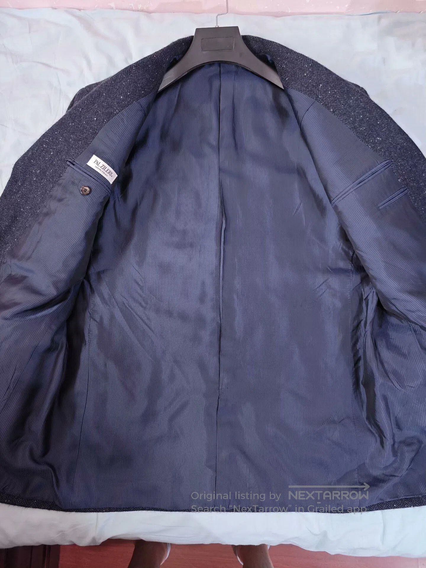 Pal Zileri Pal Zileri Cashmere Blazer in Navy Blue. Size US XL / EU 56 / 4 - 8 Thumbnail