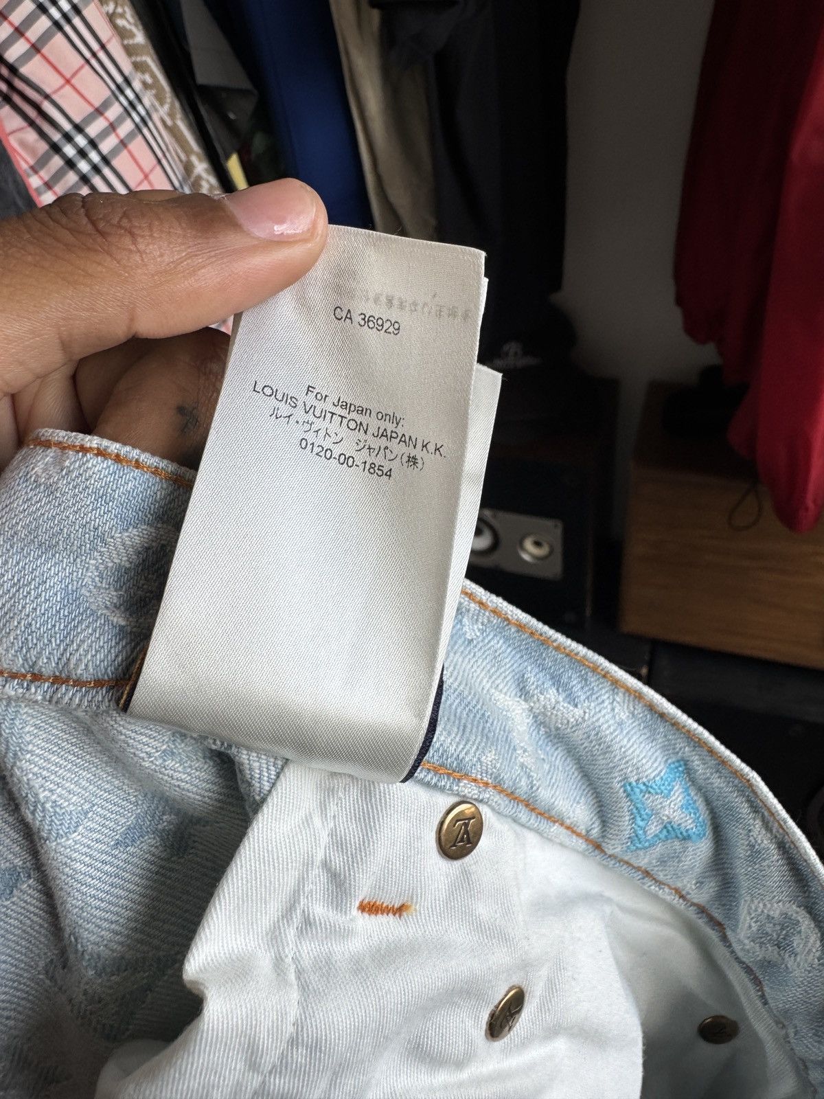Louis Vuitton × Tyler The Creator Louis Vuitton x Tyler the creator denim Size US 38 / EU 54 - 8 Thumbnail