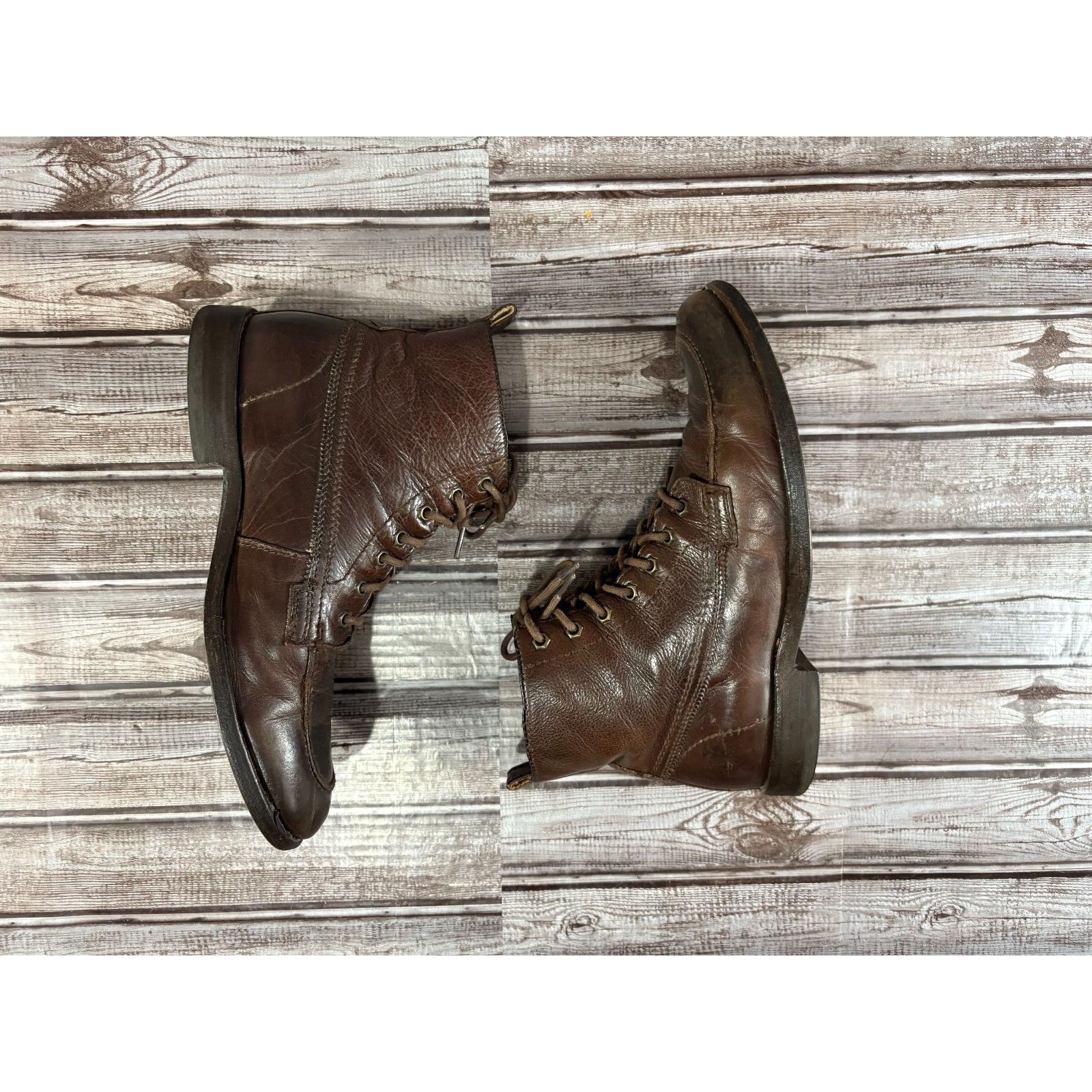 Frye Frye 87901 Phillip Lace Up Work Ankle Boots size 8 B color B Size US 8 / EU 41 - 5 Thumbnail