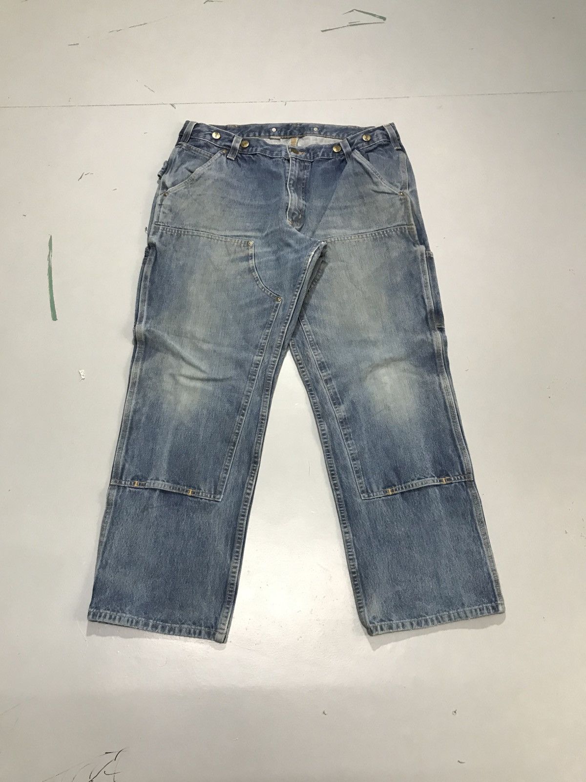 Carhartt Vintage carhartt double knee workwear Size US 34 / EU 50 - 1 Thumbnail