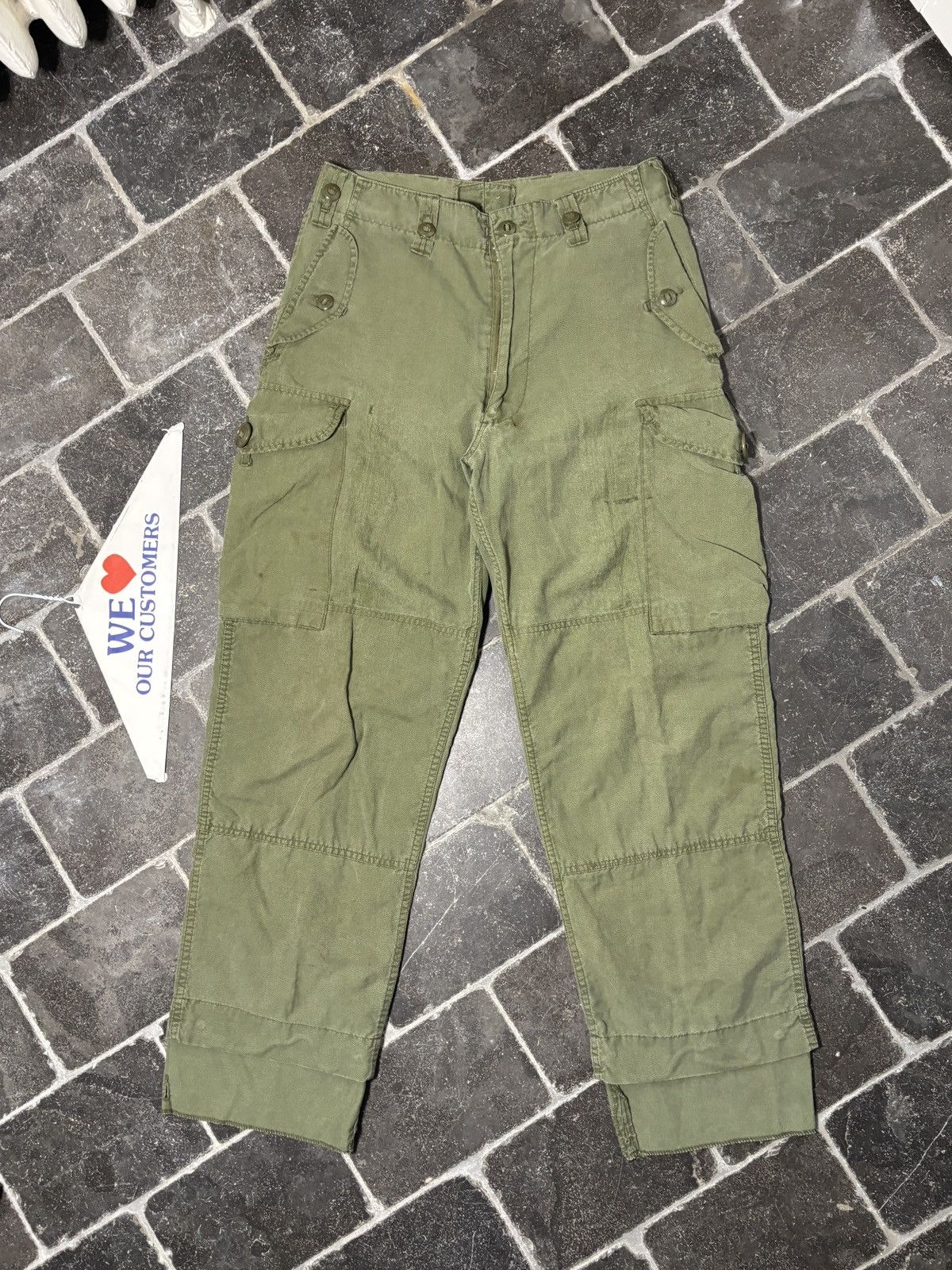 Vintage 1980s Canadian Armed Forces MK III Cargo Pants Vintage Liner Size US 30 / EU 46 - 2 Thumbnail