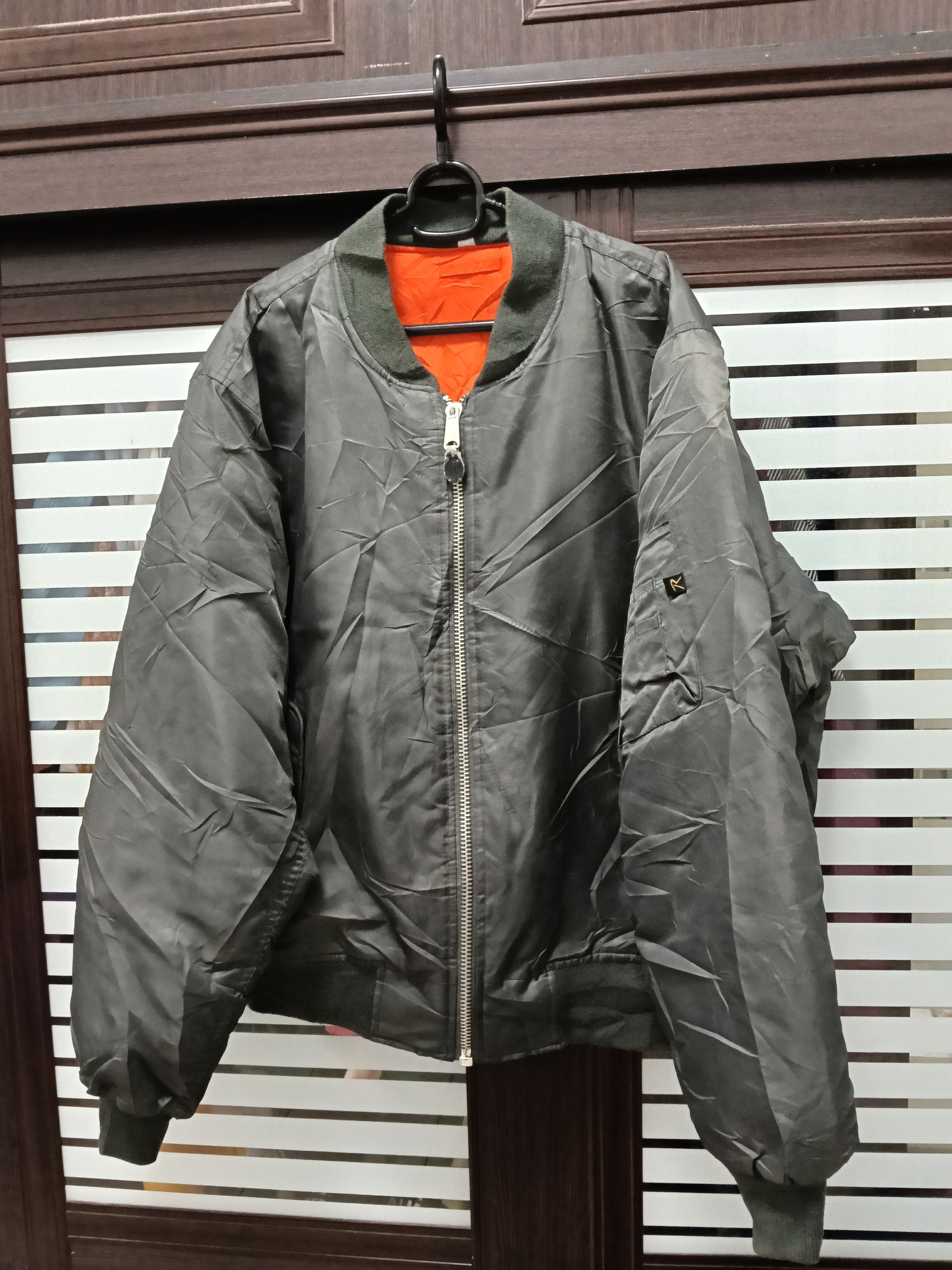 Rothco 💥 (XL) Army USAF Rothco Bomber Flight Jacket Ma-1💥 Size US XL / EU 56 / 4 - 2 Thumbnail