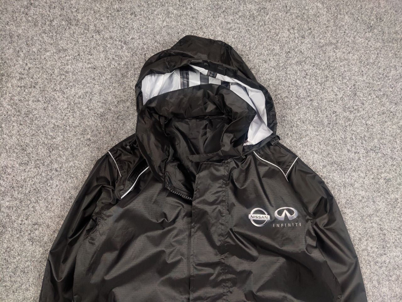 Vintage Nissan Infiniti Japan Racing Car Light Windbreaker Jacket Size US M / EU 48-50 / 2 - 9 Thumbnail