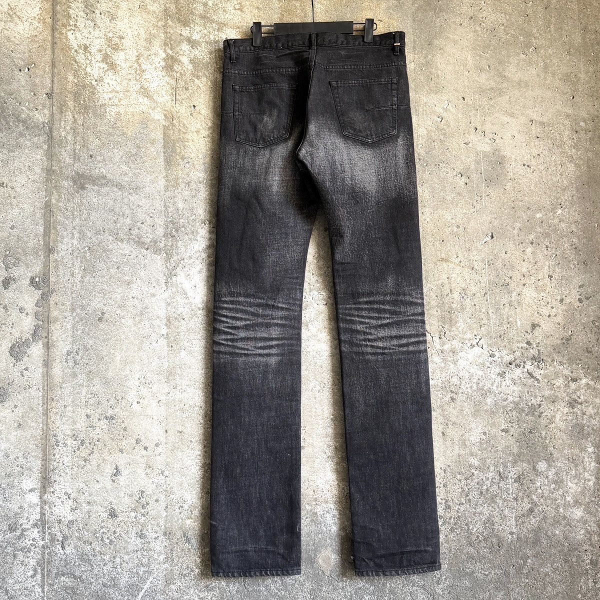 Dior Dior RUNWAY Hedi Era AW03 “Luster” Ash Clawmark MIJ Denim Size US 33 - 6 Thumbnail