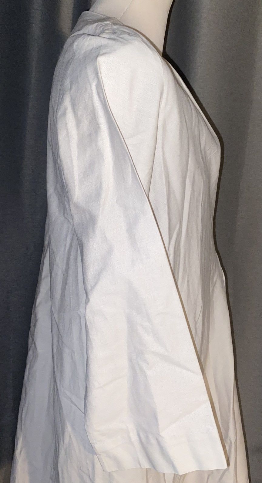 Cos COS - Knee Length Dress - White - Size 36 EU Size XS / US 0-2 / IT 36-38 - 5 Thumbnail