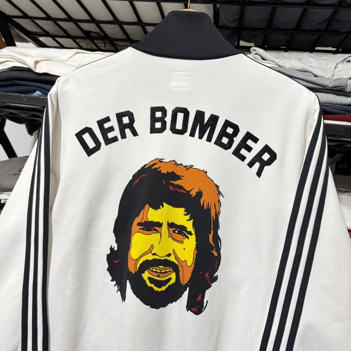 Vintage Vintage germany world cup 1950-1990 der bomber track top Size US L / EU 52-54 / 3 - 2 Thumbnail